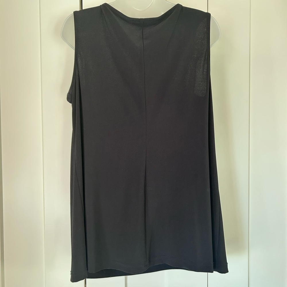 R&M Richard’s stretchy sleeveless tunic with fun zipper embellishment 16 - Picture 5 of 10